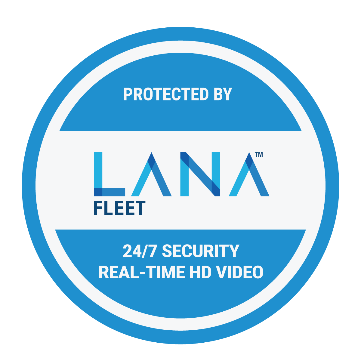 LANA Fleet Security Stickers - 4 PackLANA Fleet Security Stickers - 4
