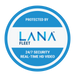 LANA Fleet Security Stickers - 4 PackLANA Fleet Security Stickers - 4 Pack